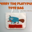 Perry Platypus Tote Bag Tutorial Mickey